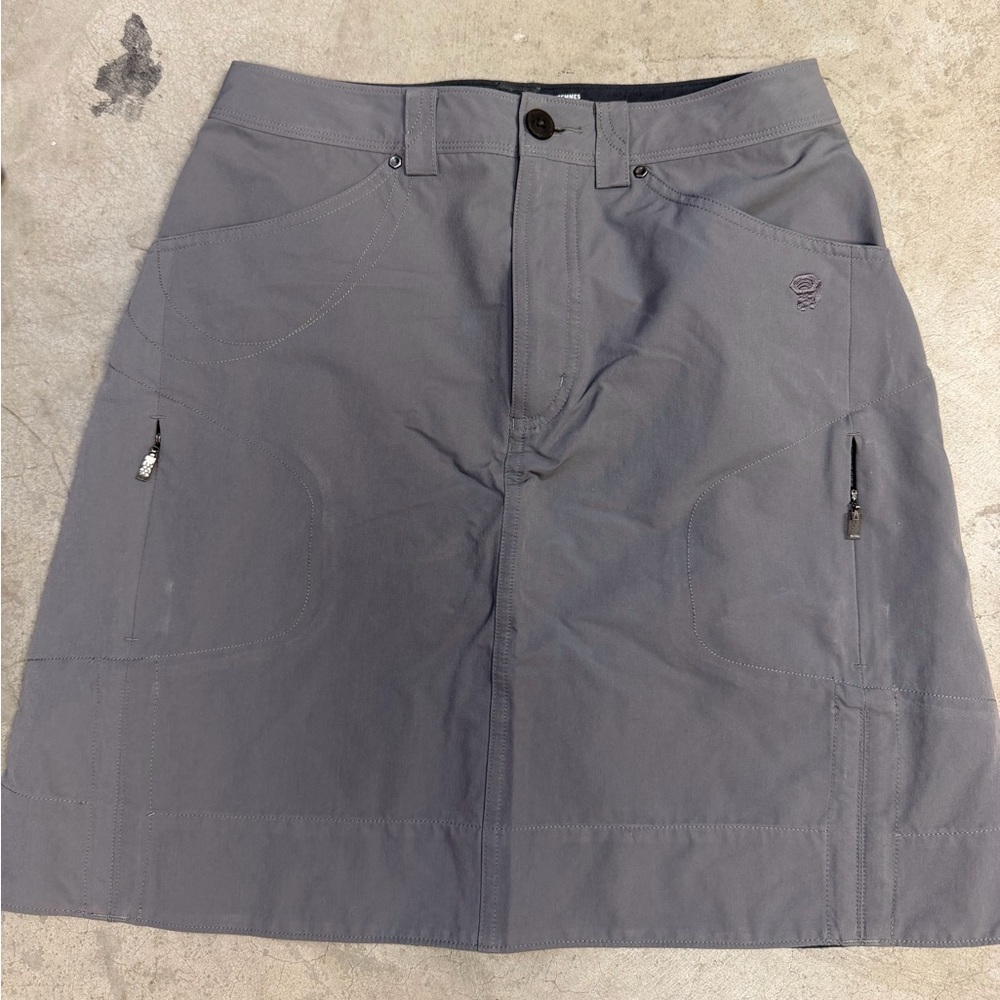 Mountain Hardwear Women's Gray Outdoor Utility Midi Skirt
